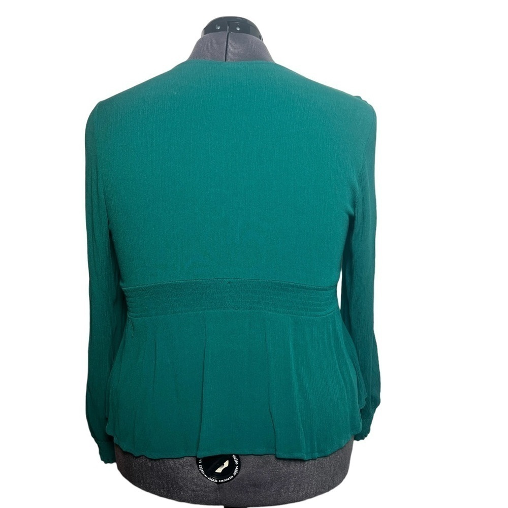Torrid Green Peplum Top (Size 2) - Picture 3 of 6